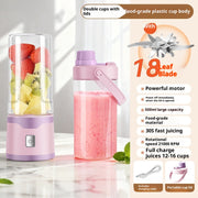 Batidora de Vaso Portátil Recargable USB – Licuadora Personal para Smoothies y Batidos