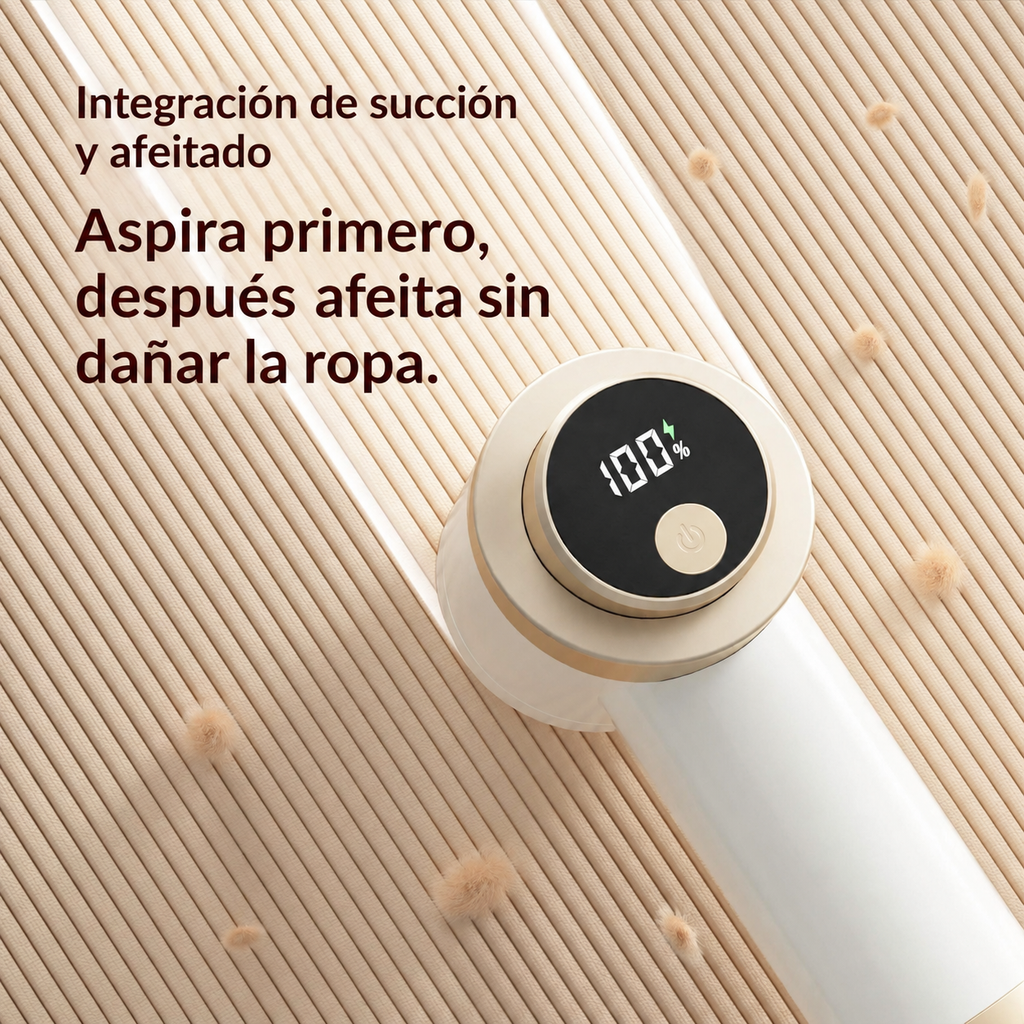 Quitapelusas Eléctrico Recargable para Ropa | Elimina Bolitas y Pelusas al Instante