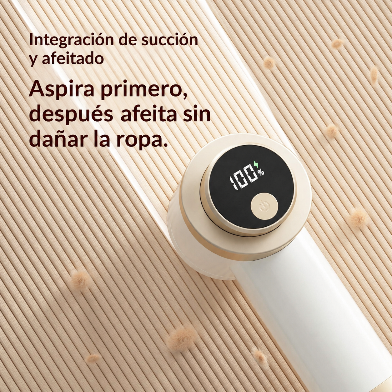 Quitapelusas Eléctrico Recargable para Ropa | Elimina Bolitas y Pelusas al Instante